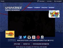 Tablet Screenshot of gjhs.springdaleschools.org
